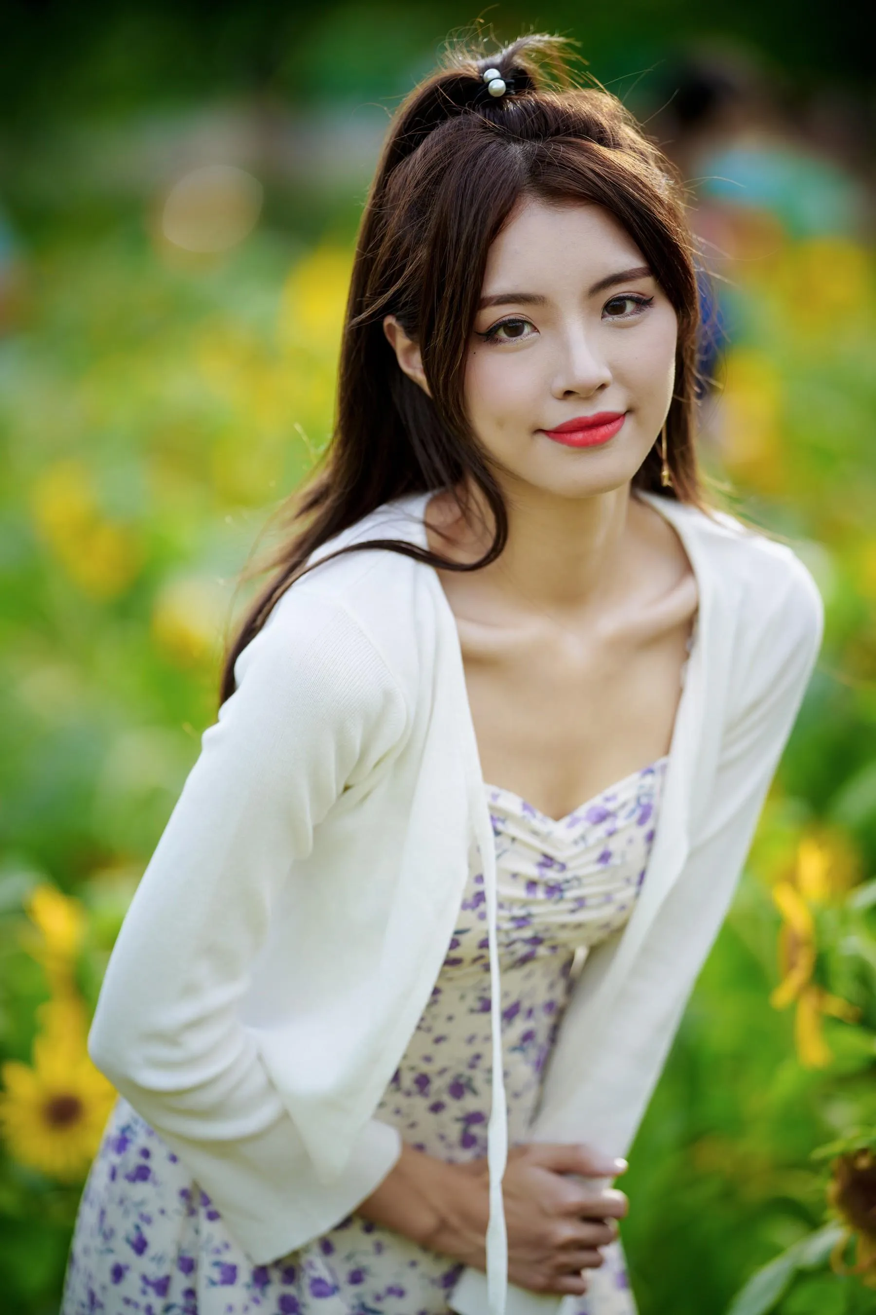 [YITUYU艺图语]2021.12.30 向日葵花海 滕静 [31P]插图